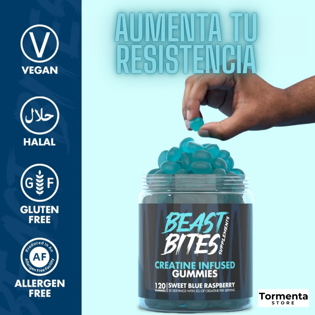 Beast Bites - Creatina en gomitas