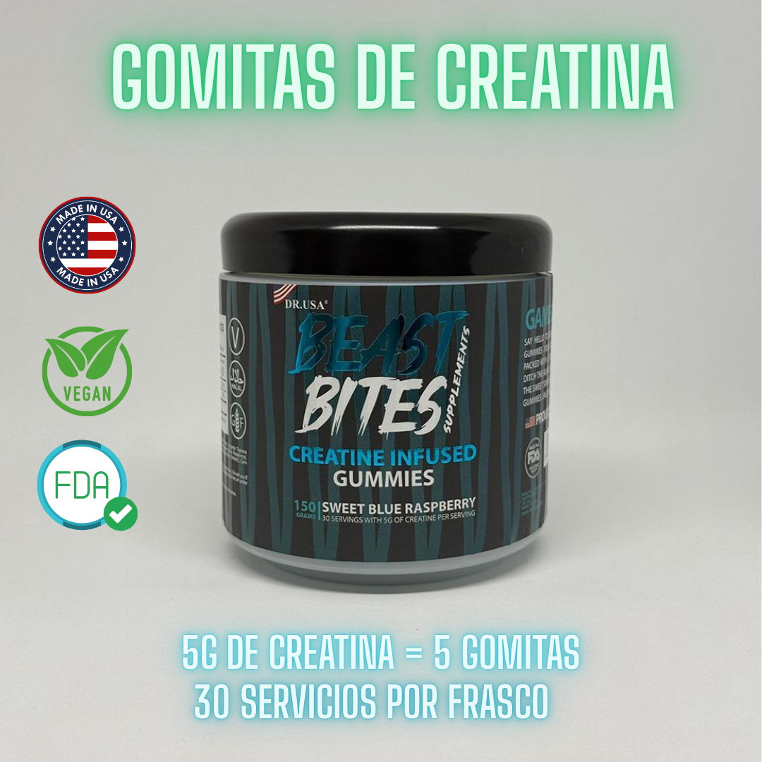 Beast Bites - Creatina en gomitas