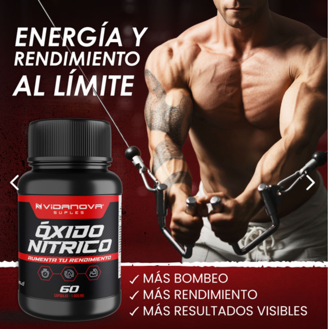 Oxido Nitrico VidaNova (60 Caps.)