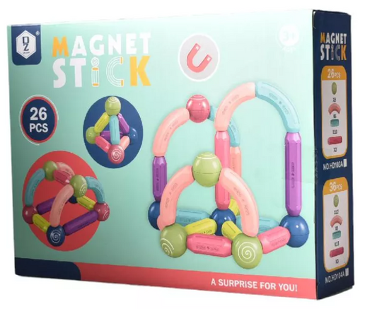 Juego de Bloques Magneticos (26 Pcs)