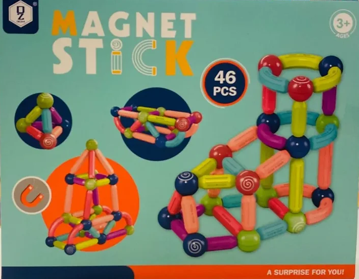 Juego de Bloques Magneticos (46 Pcs)