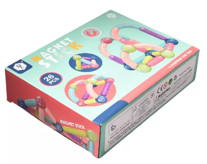 Juego de Bloques Magneticos (26 Pcs)