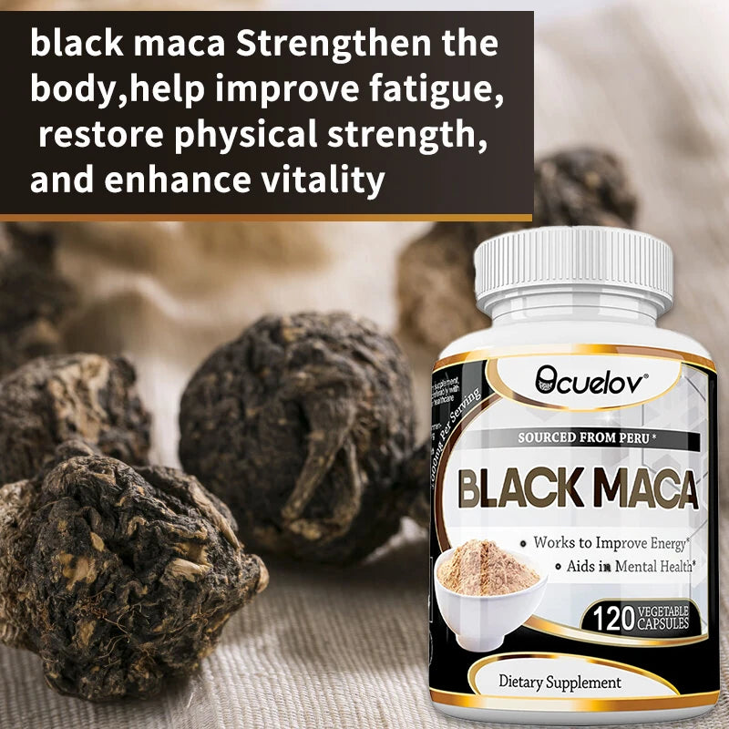Maca Negra Peruana™ — Extracto 1000mg