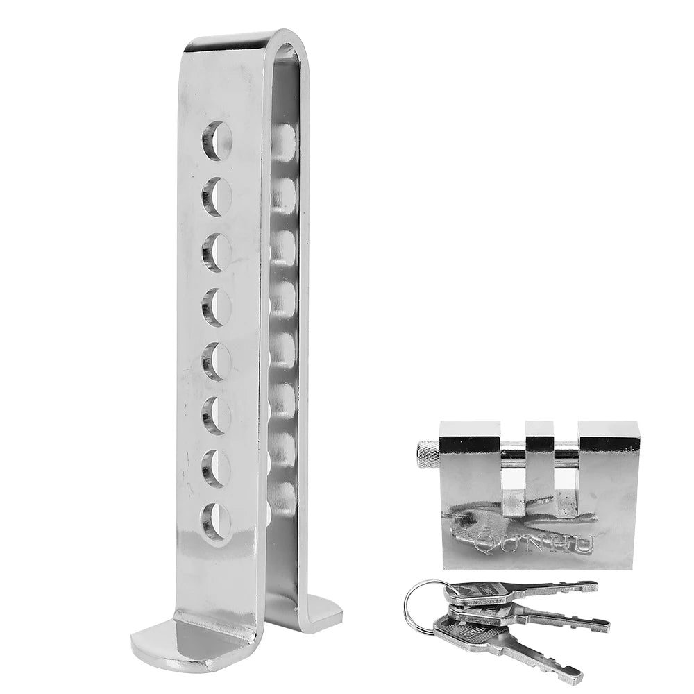 Bloqueo de embrague de coche, acelerador Universal, herramienta antirrobo de seguridad, bloqueo de Pedal de freno automático de acero inoxidable, accesorios para coche