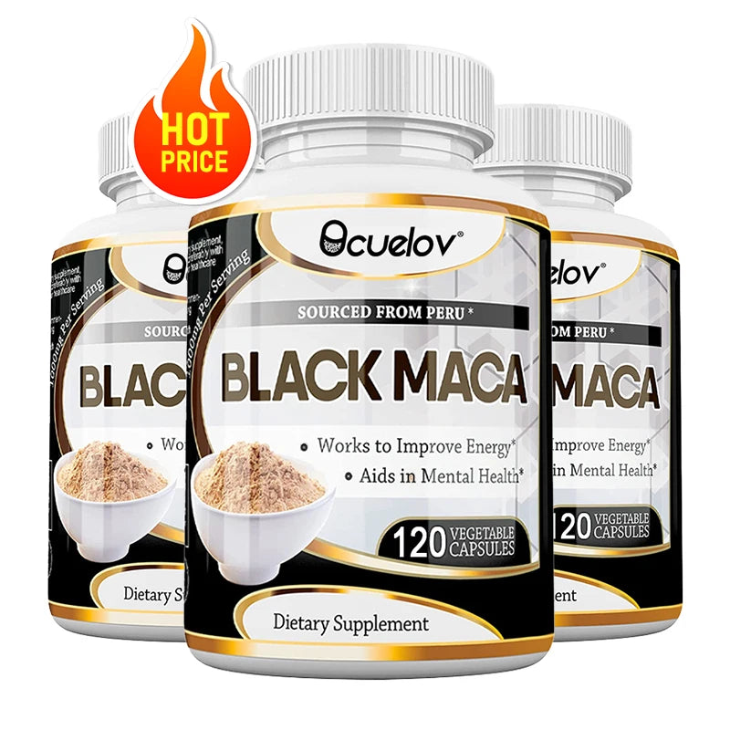 Maca Negra Peruana™ — Extracto 1000mg