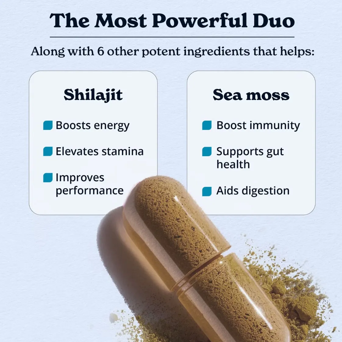 Shilajit BetterAlt (60 cápsulas)