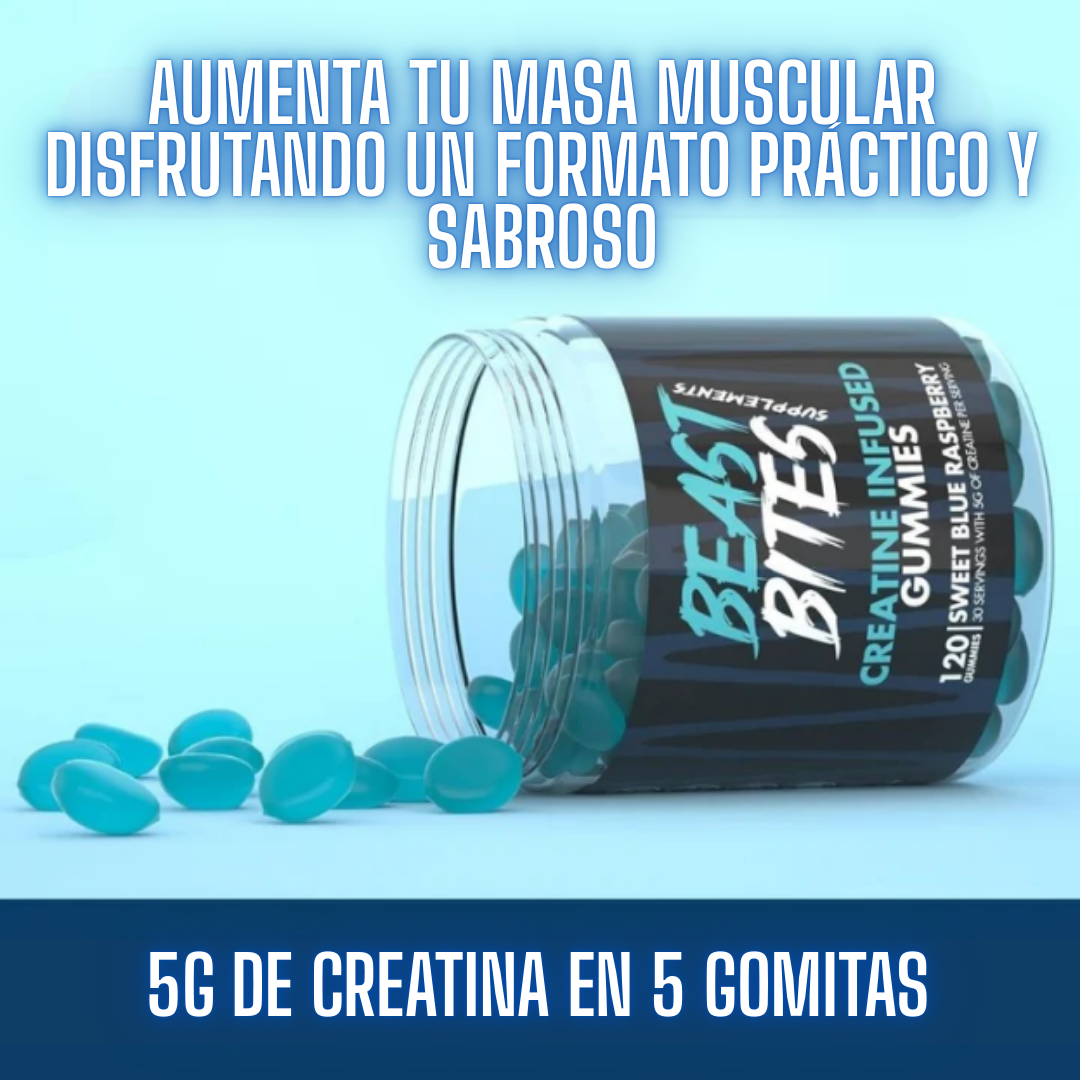 Beast Bites - Creatina en gomitas