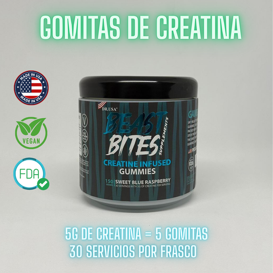 Beast Bites - Creatina en gomitas
