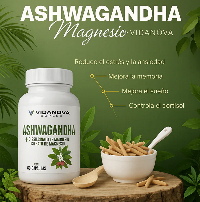 Ashwagandha (60 Cápsulas)